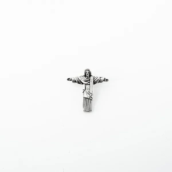 Pandantiv statuie Isus Rio Argint