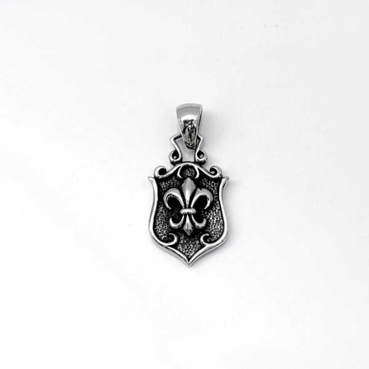 Pandantiv blazon fleur de lys Argint