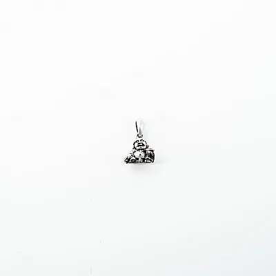 Pandantiv Buddha vesel m Argint - 1