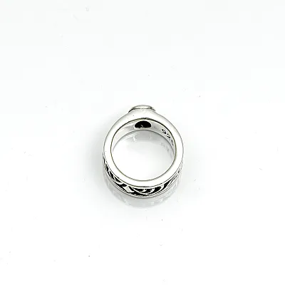 Verigheta gotica c.z transparent Argint - 3