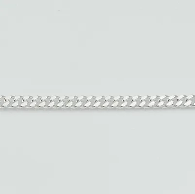 Lant cuban dreptunghiular 5mm Argint - 4