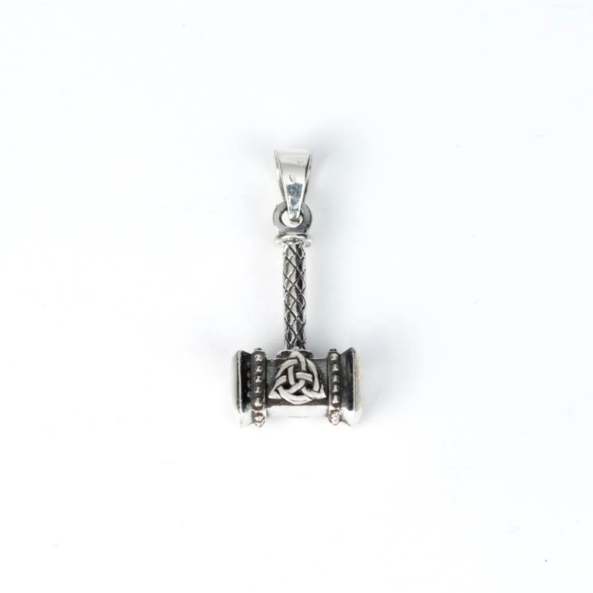Pandantiv ciocanul lui Thor triquetra.noduri Argint