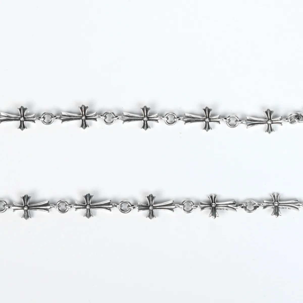 Colier cruciulite gotice Argint