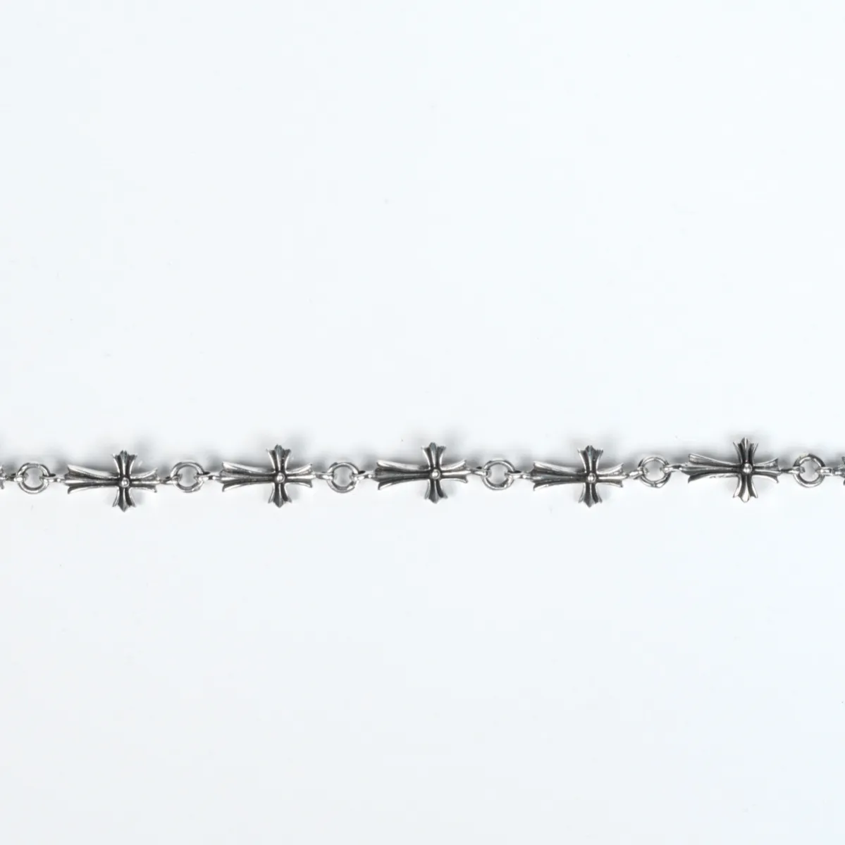 Colier cruciulite gotice Argint