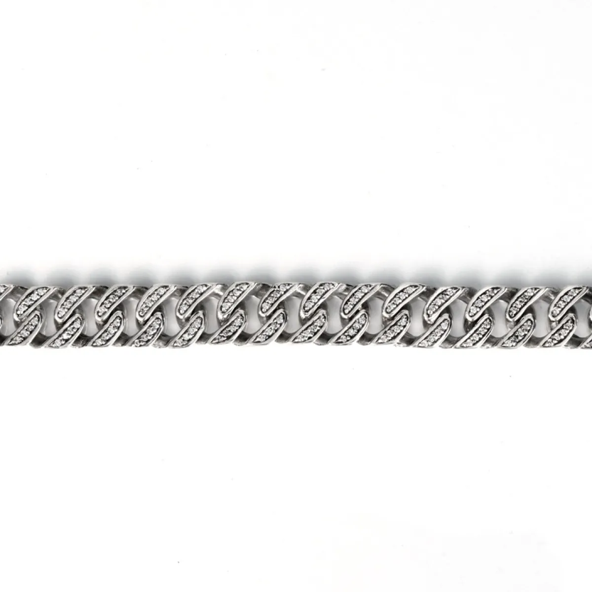 Colier impletit tip panzer 15.cz Argint