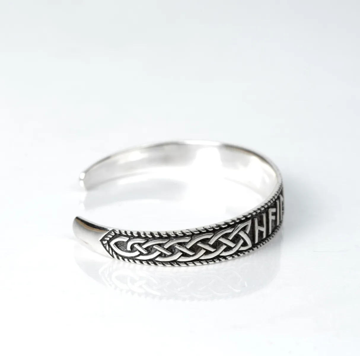 Bratara fixa valknut rune Argint