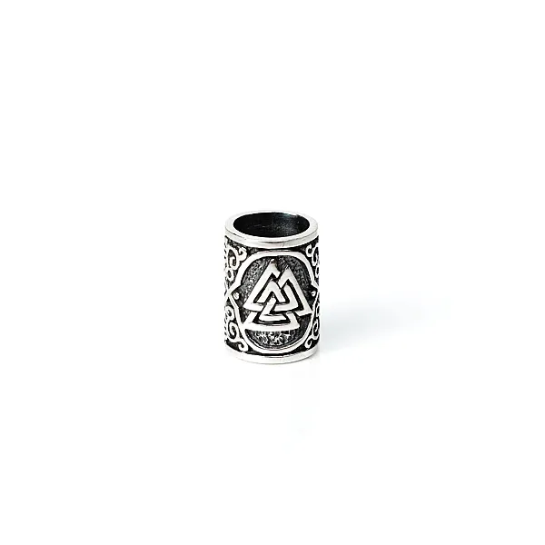 Inel de barba valknut Argint