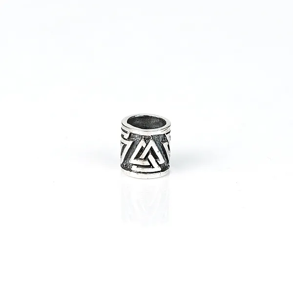 Inel de barba valknut s Argint