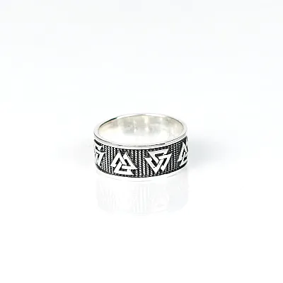 Verigheta vikinga valknut Argint - 4
