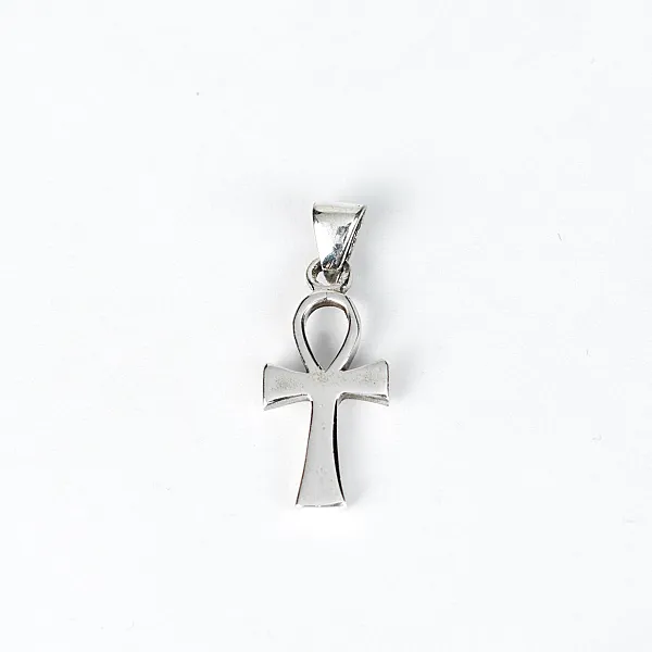 Pandantiv cruce ankh simpla s Argint