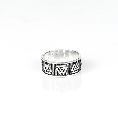 Verigheta vikinga valknut Argint - 2