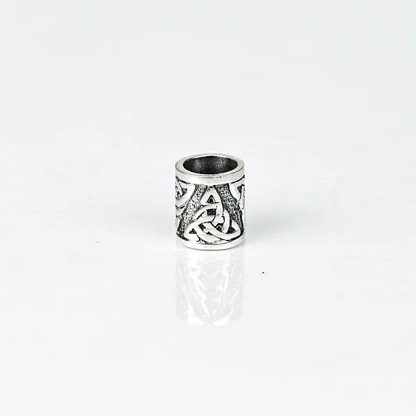 Inel de barba triquetra m Argint