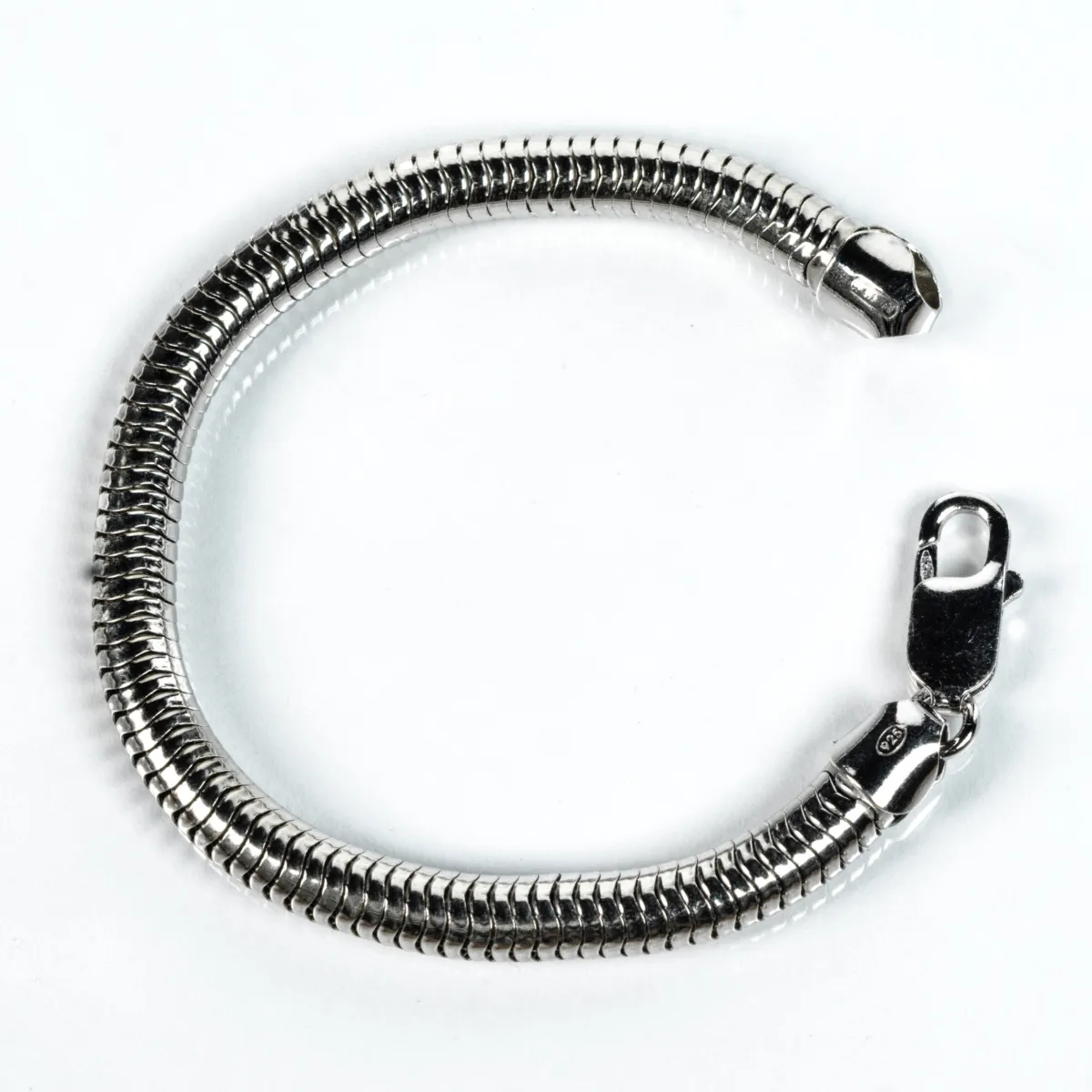Bratara tip sarpe 5.8 mm Argint