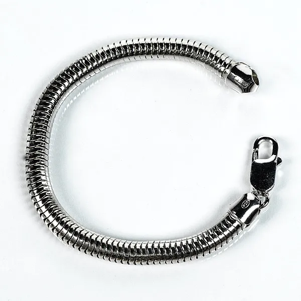 Bratara tip sarpe 5.8 mm Argint