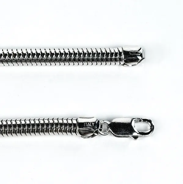 Lant tip sarpe 5.8 mm Argint