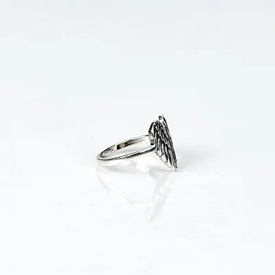 Inel slim aripi de inger Argint - 2