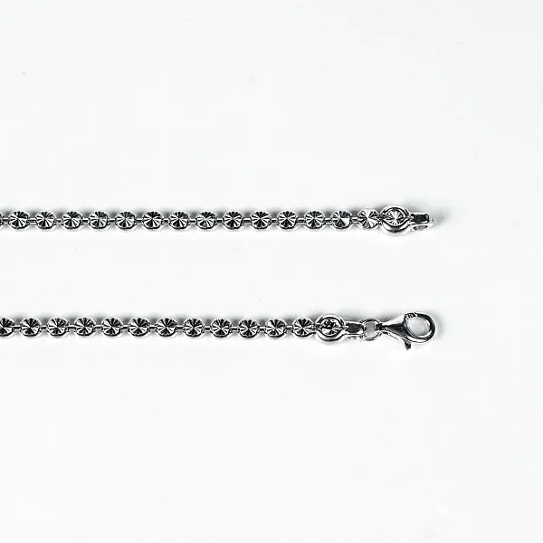 Lant star bead 300 diamantat Argint