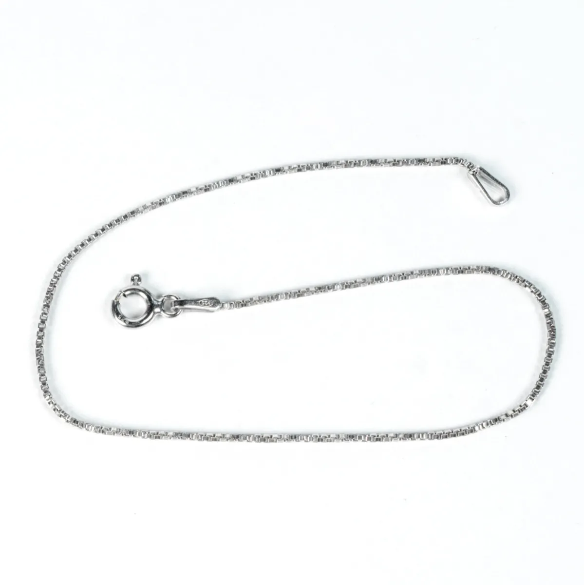 Bratara box venezian 015 diamantat Argint