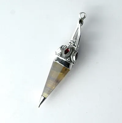 Pandantiv pendul fluorit nr.34 Argint - 3
