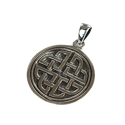 Pandantiv rotund nod celtic Argint - 2