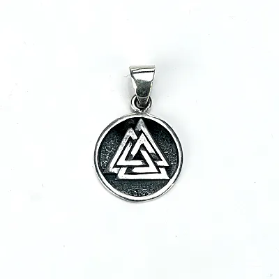 Pandantiv simbol Valknut s Argint - 1