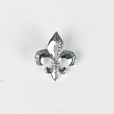 Brosa simpla crin imperial Argint - 1