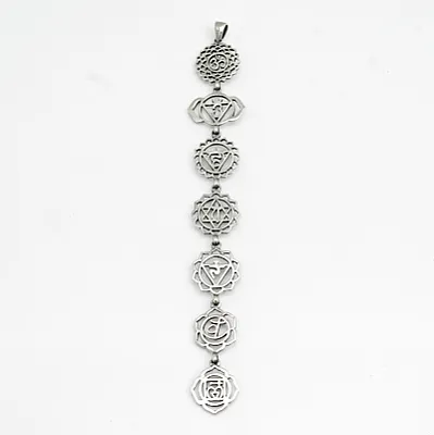 Pandantiv simbol chakra L Argint - 1