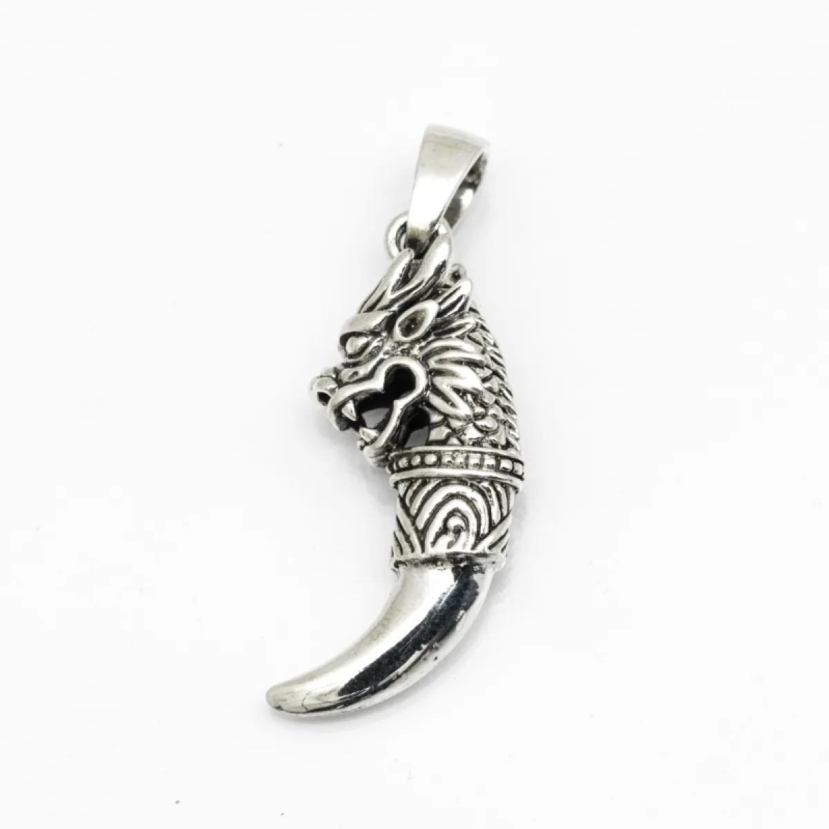 Pandantiv gheara dragon broderie Argint