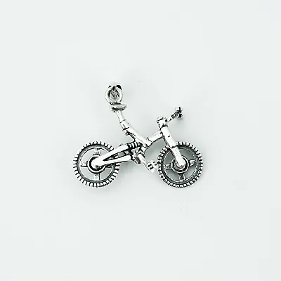 Pandantiv bicicleta enduro xl Argint - 3