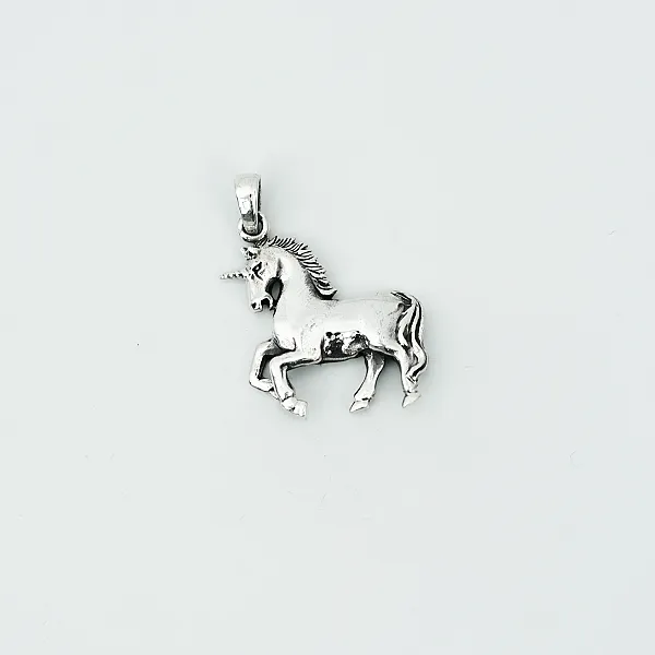 Pandantiv cal unicorn Argint