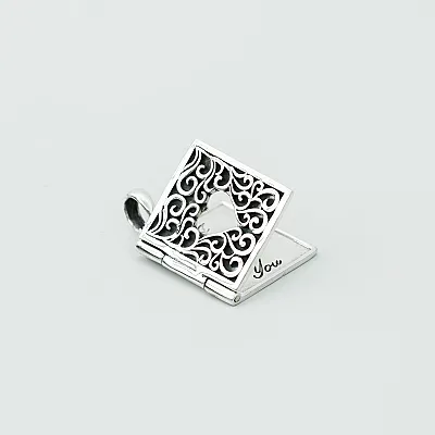 Pandantiv carte inima Argint - 3