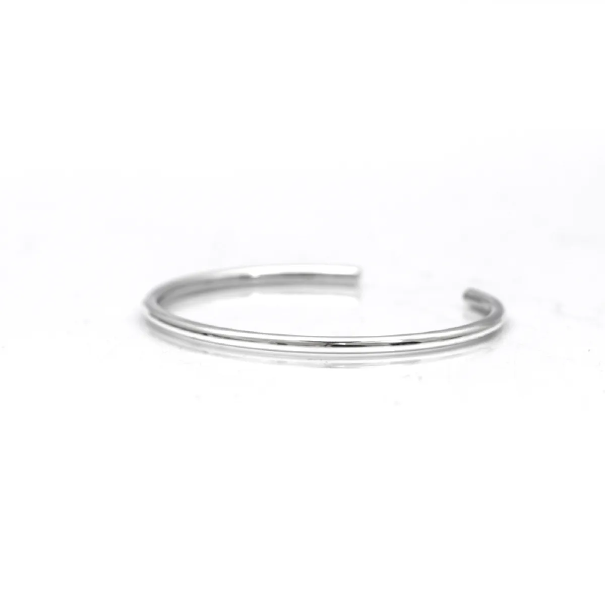 Bratara fixa rotunda 3*60 Argint
