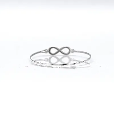 Bratara fixa simpla infinit m Argint - 2