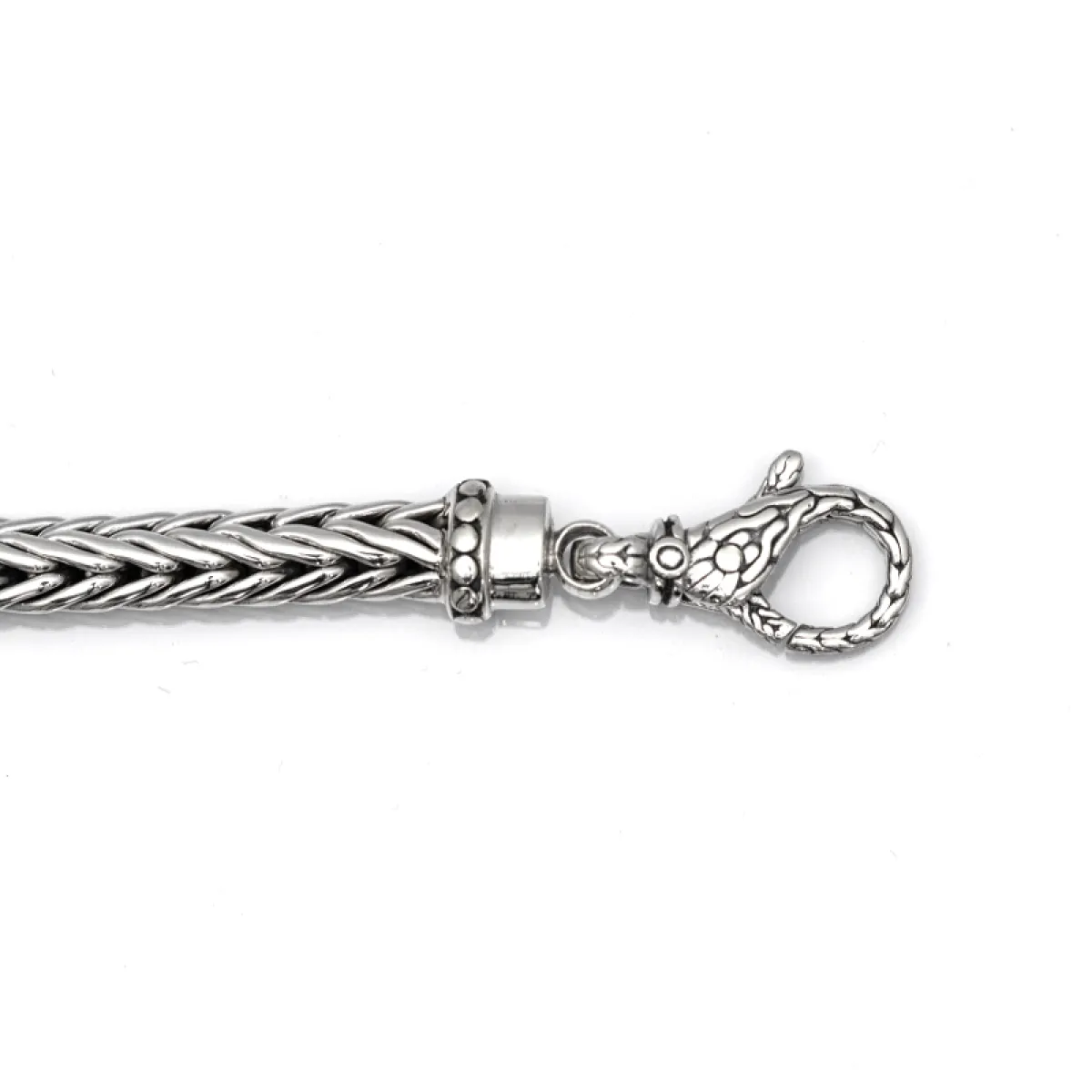 Lant masiv impletitura spic 8mm Argint