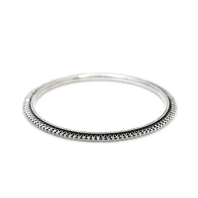 Bratara fixa rotunda bucle Argint - 2