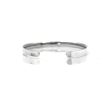 Bratara fixa plata simpla 7*65 Argint - 2
