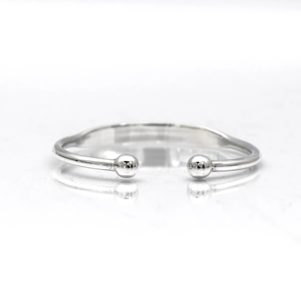 Bratara fixa plata bile 4*8*65 Argint