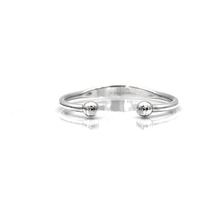 Bratara fixa plata bile 4*8*55 Argint - 2