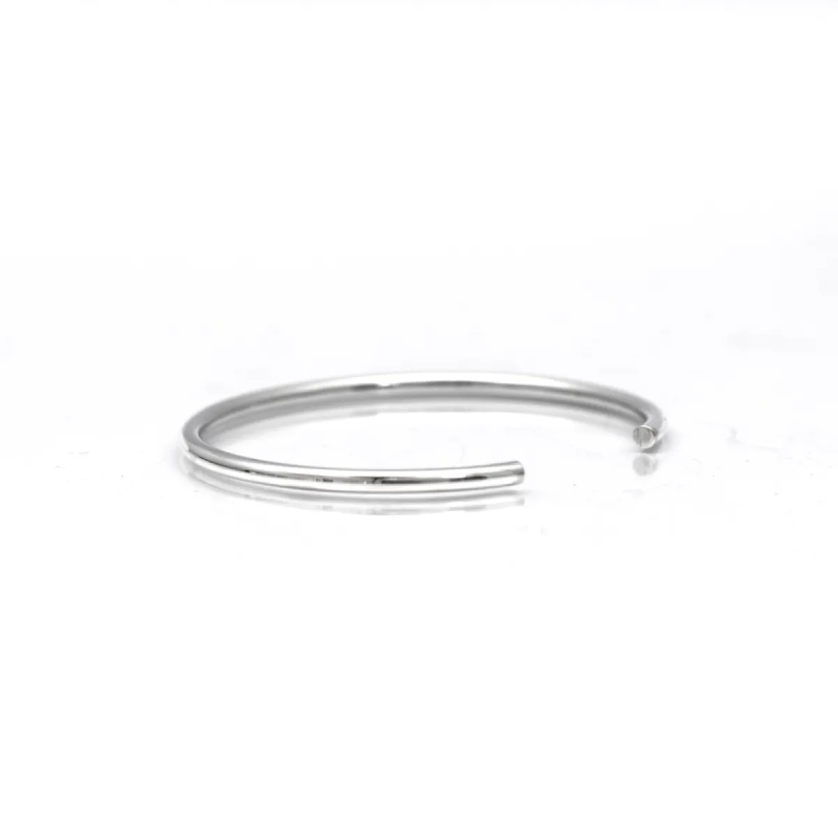 Bratara fixa rotunda 3*60 Argint