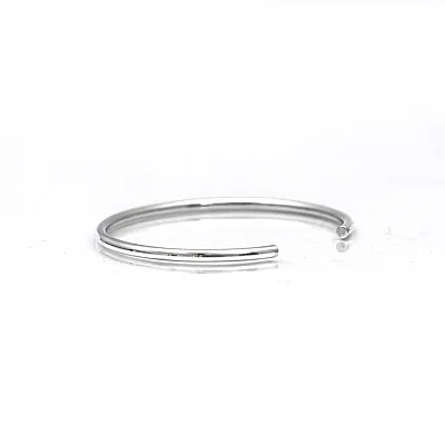 Bratara fixa rotunda 3*60 Argint - 3