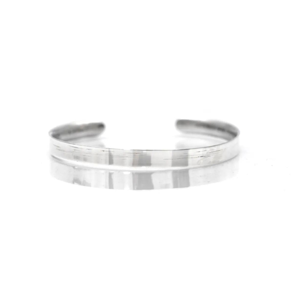Bratara fixa plata simpla 7*65 Argint