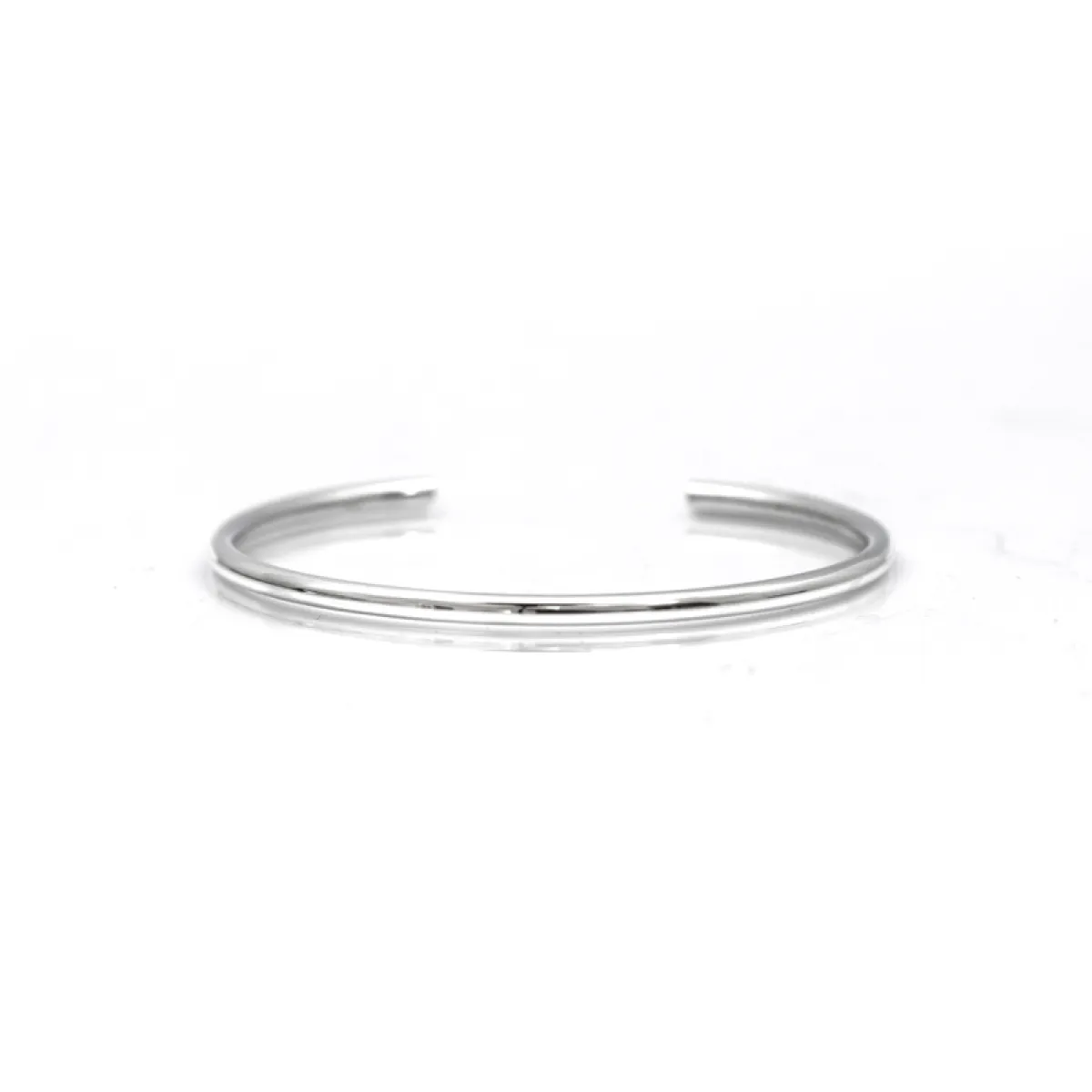 Bratara fixa rotunda 3*60 Argint