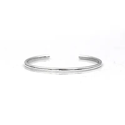 Bratara fixa rotunda 3*60 Argint - 1