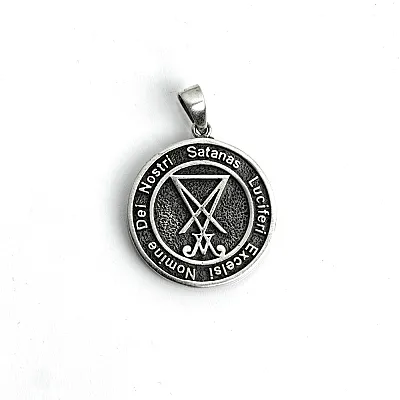 Pandantiv In.nomine.dei.nostri.Satanas.Lucifer.Excelsi Argint - 1