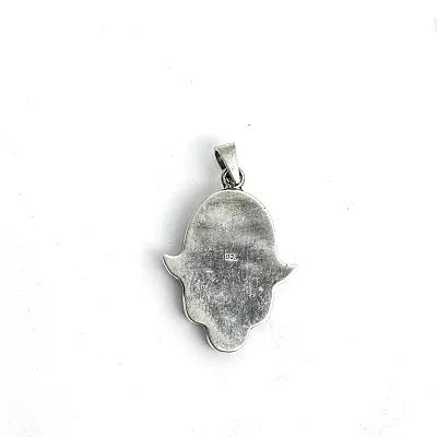 Pandantiv simbol Hamsa decor Argint - 3
