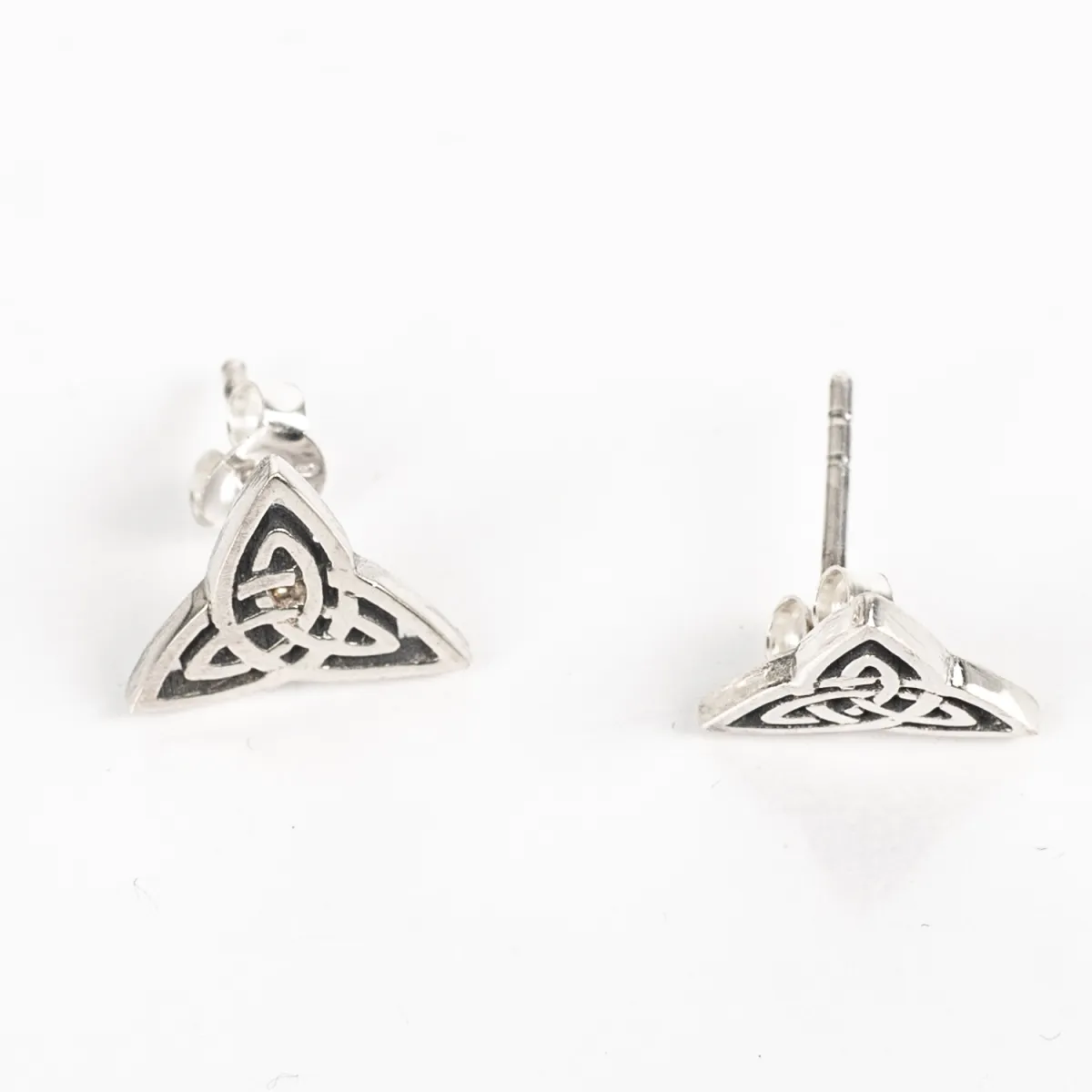 Cercei triquetra m Argint