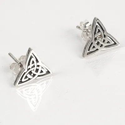 Cercei triquetra m Argint - 1