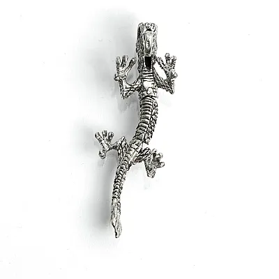 Pandantiv dragon flexibil Argint - 2