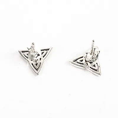 Cercei triquetra m Argint - 2