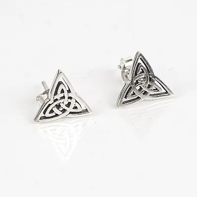 Cercei triquetra m Argint - 4